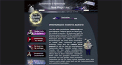Desktop Screenshot of newmagicline.com